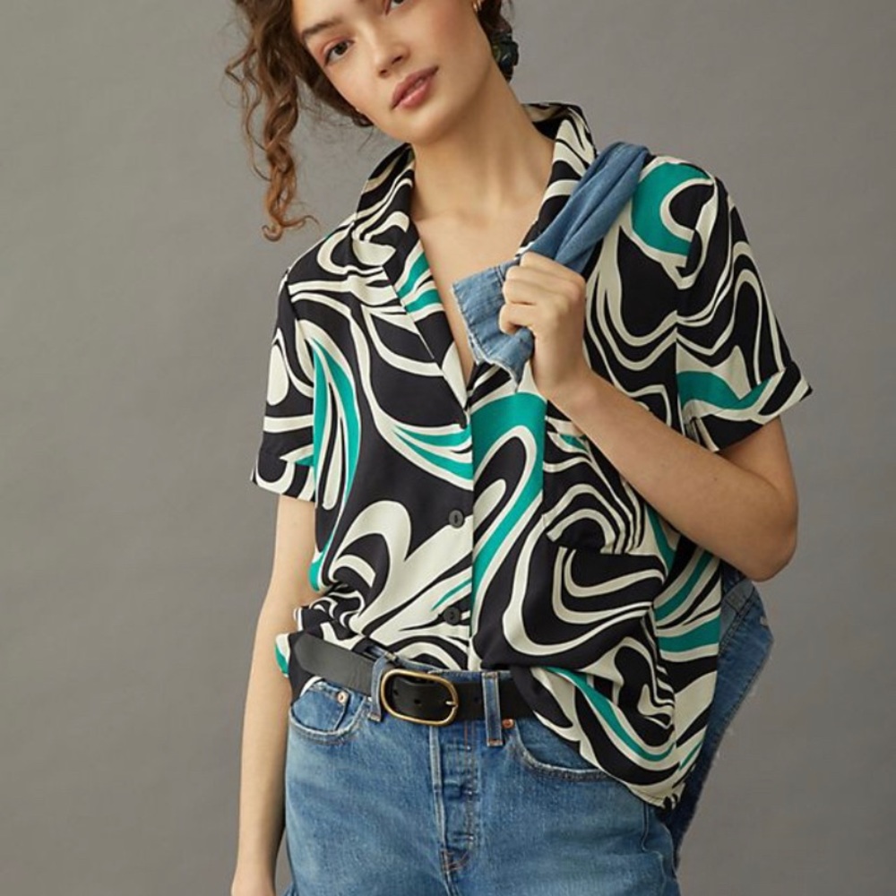 Corey Lynn Calter Petra Buttondown